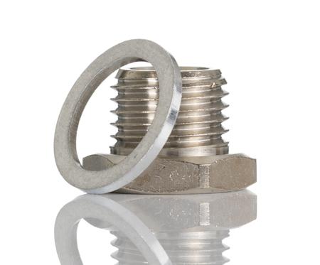 160050028 Norgren 1/4 in Male Nickel Plated Brass Plug Fitting for G1/4in
