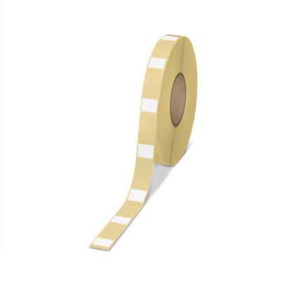 1199679 Phoenix Contact E-WML Adhesive Cable Label, White, Pre-printed "Unlabeled", 6.1 → 14.2mm Cable, for Cylindrical