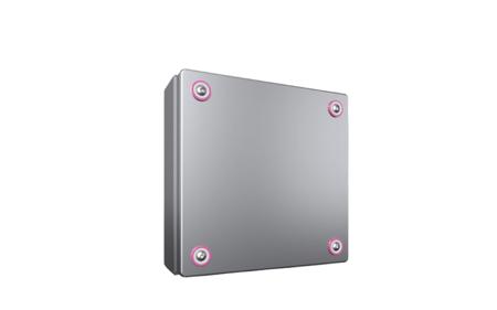 1562000 Rittal KX Series Stainless Steel Terminal Box, IP66, 200 mm x 200 mm x 80mm