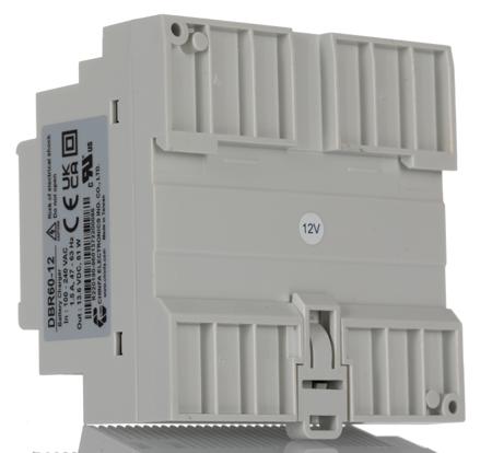 DBR60-12 61W Battery Charger DIN Rail Panel Mount Power Supply, 12V dc/ 4.5A