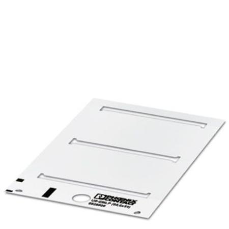0828806 Phoenix Contact Panel Marker, 53.7mm Length, 0.5mm Height