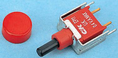 EP12SD1V3BE C & K Miniature Push Button Switch, Momentary, PCB, SPDT