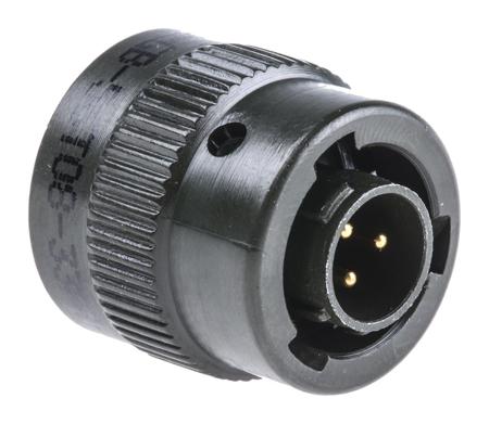 62GB-56T08-33PN Amphenol Limited, 62GB 3 Way Cable Mount MIL Spec Circular Connector PlugOlive, Pin Contacts,Shell Size 8, Bayonet