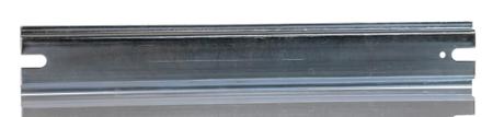 248-1137 RS PRO Steel Unperforated DIN Rail, Top Hat Compatible, 255mm x 35mm