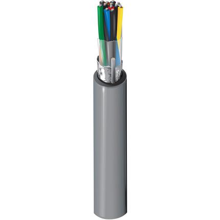 9184 0101000 Belden9184 Series 4 Core Audio & Control Cable, 0.34 mm² CSA Screened, 10.16mm od, 305m, Black