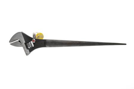 TAH84-PODGER Bahco Adjustable Spanner, 405 mm Overall, 41mm Jaw Capacity, Metal Handle