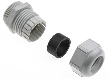 53111440 Lapp M32 Grey Polyamide Cable Gland, 11 → 21mm Cable Dia Range, IP69K
