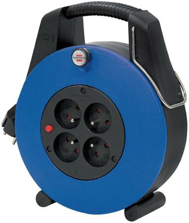 1102931 brennenstuhl 20m 4 Socket Type E - French Cable Reel Cassette Reel, 230 V, IP20