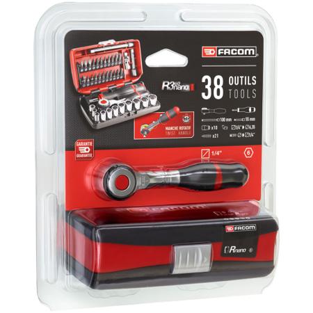 R-360NANO Handle ratchet box - 1/4