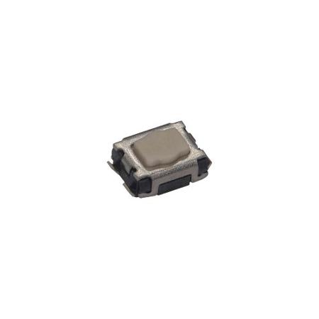 RKC2SJF170SMTR LFS C & K Black Hard Actuator Tactile Switch, SPST 20 mA max 3.5mm Surface Mount