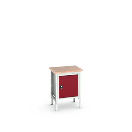 16921614.24 Steel Workbench, 200kg Max Load, Adjustable Height, 930mm x 600mm x 700mm