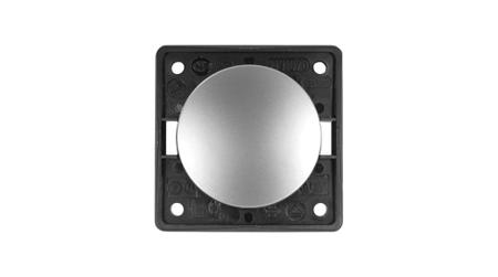 936562528 Berker Chrome Rocker Switch, 1 Gang, INTEGRO
