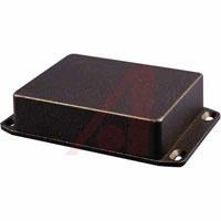 1590WP1FLBK ENCLOSURE, WATERTIGHT WITH FLANGED LID, BLACK, 6.01 X 3.24 X 1.81