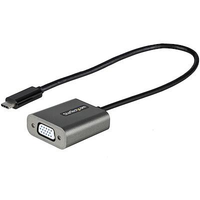 CDP2VGAEC StarTech.com USB C to VGA Adapter, USB C, 1 Supported Display(s) - 1920 x 1200