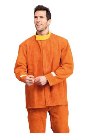E2254-000XXXL EDC PROTECTION E2254 Orange, Fire Retardant, Water Resistant Jacket, XXXL