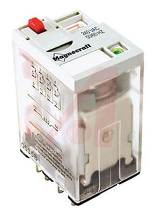 782XDX3M4L-24A Schneider Electric 4PDT Plug In Non-Latching Relay, 24V ac Coil, 3 A