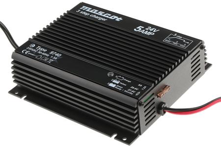 9740000054 Mascot Battery Charger For Lead Acid 24V 5A with UK plug