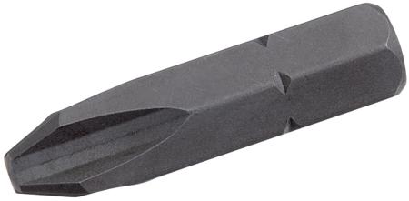 E-414-PH1 SAM Phillips Screwdriver Bit, 5/16 in Tip, 5/16 in Drive, Square Drive, 35 mm Overall
