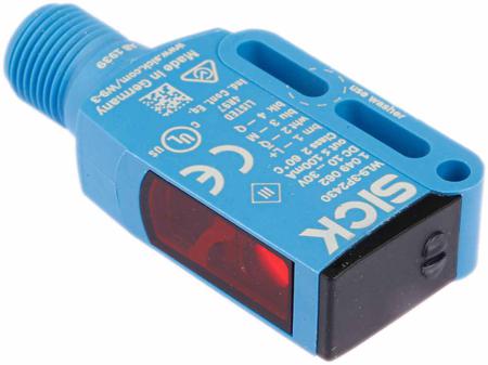 WL9-3P2430 Sick Retro-reflective Photoelectric Sensor 0 → 4 m Detection Range PNP IP66, IP67, IP69K Block Style