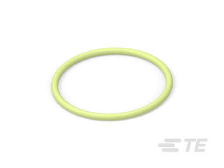 2430213-1 TE Connectivity Silver Plated Aluminum EMI Jam Nut Seal O-Ring, 25.1mm Bore