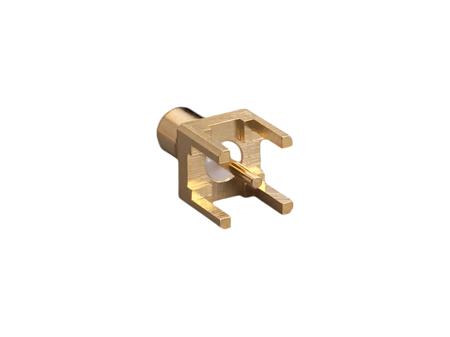 CONSMB001-G Linx, jack Board Mount SMB Connector, 50Ω, Solder, Through Hole Termination, Straight Body