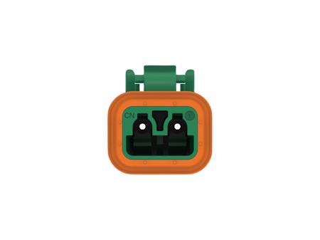 DT06-2S-TN03 TE Connectivity, DT06-2S Automotive Connector Socket Green Cable 2 Way, Cable Termination