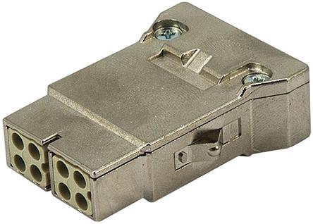 09140083117 HARTING Heavy Duty Power Connector Insert, 10A, Female, Han-Modular Series, 8 Contacts