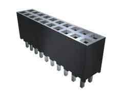 SQT-113-01-L-D Samtec SQT Series Straight Through Hole Mount PCB Socket, 26-Contact, 2-Row, 2mm Pitch, Solder Termination