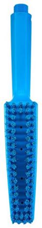 70573 Vikan , Hard Bristle Blue Hand Brush, Polyester, Polypropylene, Stainless Steel