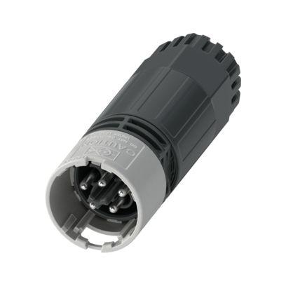 1308664 Phoenix Contact Connector, 5 Contacts, Cable, Plug, Male, IP66, IP68, IP69, PRC 20 Series