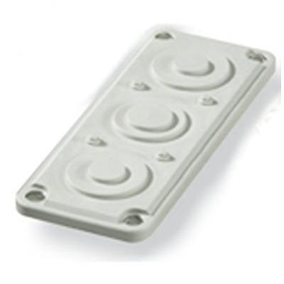 FMC 3F-SET Fibox Structural System Cable Management, Steel 62mm Internal Width 193mm Internal Height, 216mm L