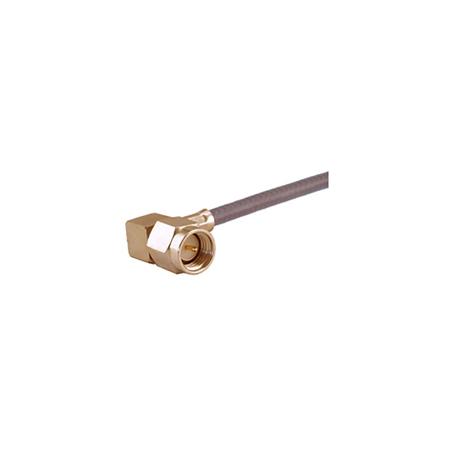 16_SMA-50-2-105-111_NH Huber & Suhner Right Angle Cable Mount, Plug, Coaxial