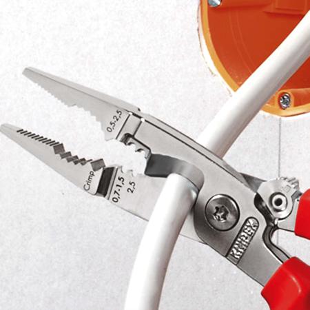 13-92-200 Knipex 200 mm Combination Pliers Tool Steel