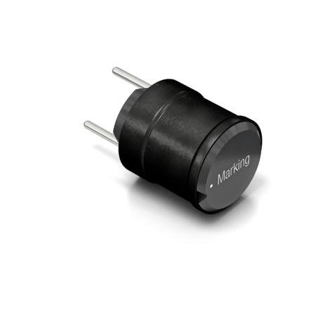 7447462022 Wurth 2.2 μH ±10% Leaded Inductor, Max SRF:65MHz, 6.3A Idc, WE-TI