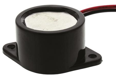 535-8297 RS PRO 85dB Panel Mount Continuous Internal Piezo Buzzer, 39 x 25.6 x 16mm, 6V dc Min, 14V dc Max