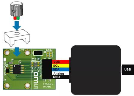 AS5600-SO_EK_ST ams OSRAM  Position Sensor Evaluation Kit for AS5600 AS5600