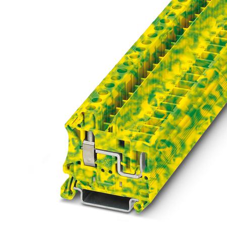3060555 Phoenix Contact  UT 6 Series Green/Yellow, 0.2 → 10mm²