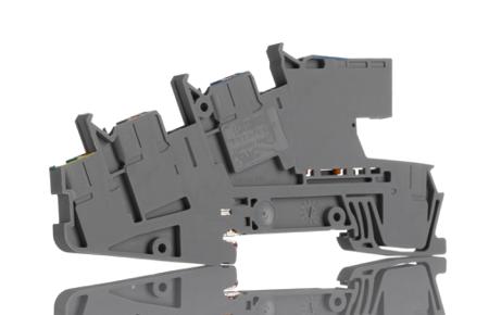 3213946 Phoenix Contact 5-Way Earth Terminal Block, 12 AWG Wire, Push In