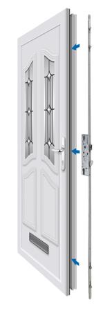 YDM-UNI-PVCU-35  YDM Multi-Point Door Lock