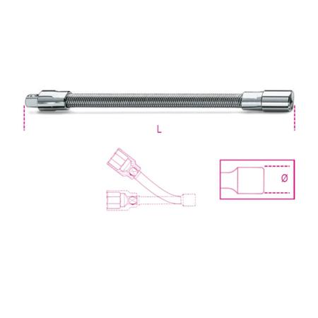 900FL 150 BETA  1/4 in Flexible Extension Bar, 150 mm Overall
