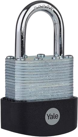Y127B-55-129-1 Yale Padlock Weatherproof Padlock, 9mm Shackle, 56mm Body