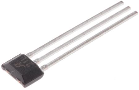 A1121LUA-T Allegro Microsystems Through Hole Hall Effect Sensor 3 V 24 V, SIP, 3-Pin