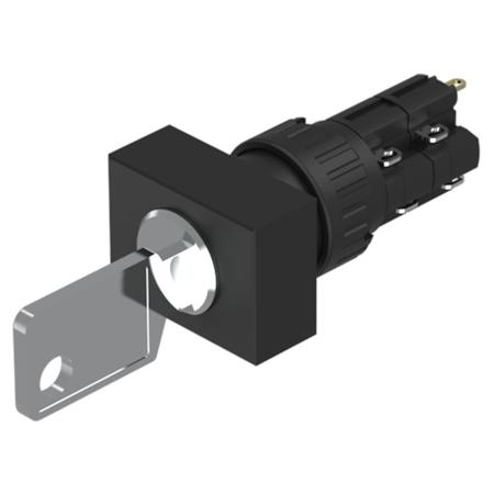 51-296.025D2F EAO Pushbutton Actuator for Use with Switching Devices