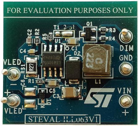 STEVAL-ILL063V1 STMicroelectronics , Evaluation Board for LED5000