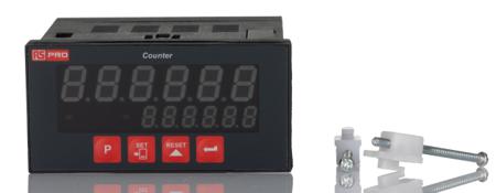 808-6627 RS PRO Counter, 6 Digit LED, 20kHz, 230 V ac