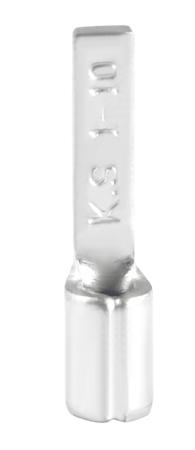 178-7239 RS PRO Uninsulated Crimp Blade Terminal 14.8mm Blade Length, 0.5mm² to 1.5mm², 22AWG to 16AWG