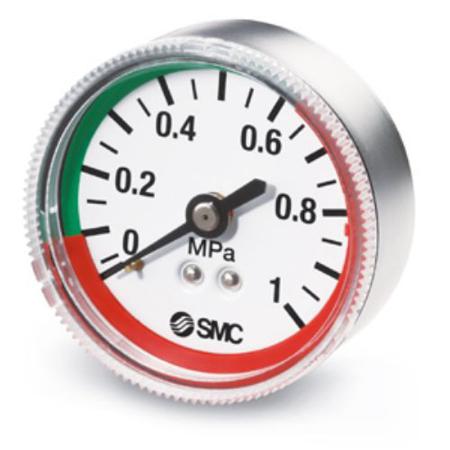 G36-4-01-L SMC R 1/8 Dial Pressure Gauge 2bar, , 0MPa min.