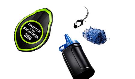 CL30MB Unilite 133mm Polyester Chalk Line & with blue Chalk Powder