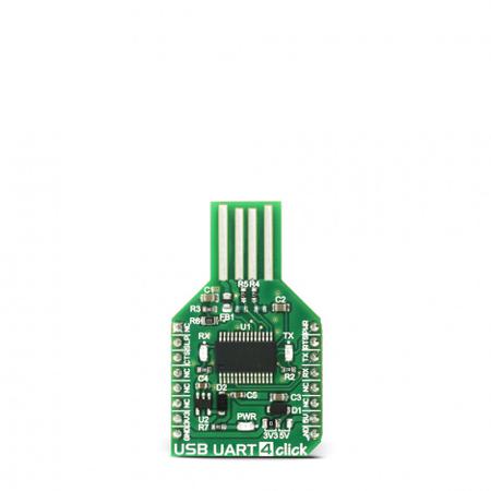 MIKROE-2810 MikroElektronika USB UART 4 Click FT232RL