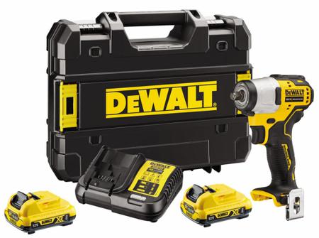 DCF902D2-GB DeWALT 3/8 in 12V, 2Ah Impact Wrench Type G - British 3-Pin